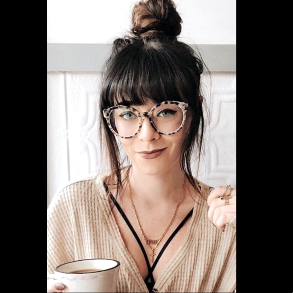 TIJN MITCHEL GLASSES - Large Glasses - OPAL TORTOISE
